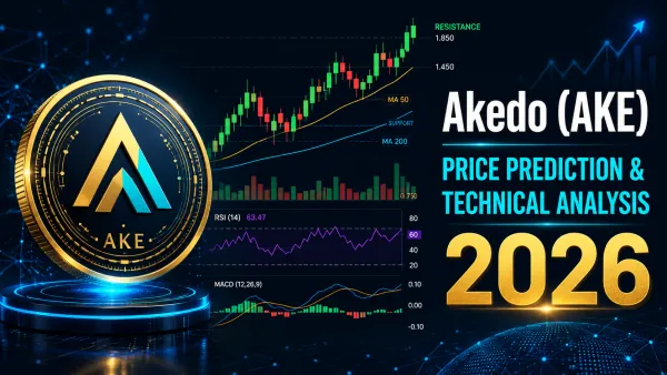Akedo (AKE) Price Prediction 2026 & Technical Analysis